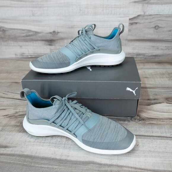 PUMA Women's Ignite Nxt Solelace Golf Shoe (Quarry/Caribbean Sea) Size 10 - Picture 1 of 8